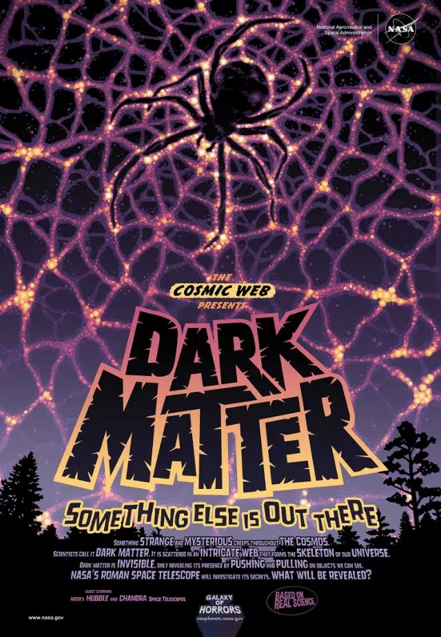 nasa horror posters dark matter