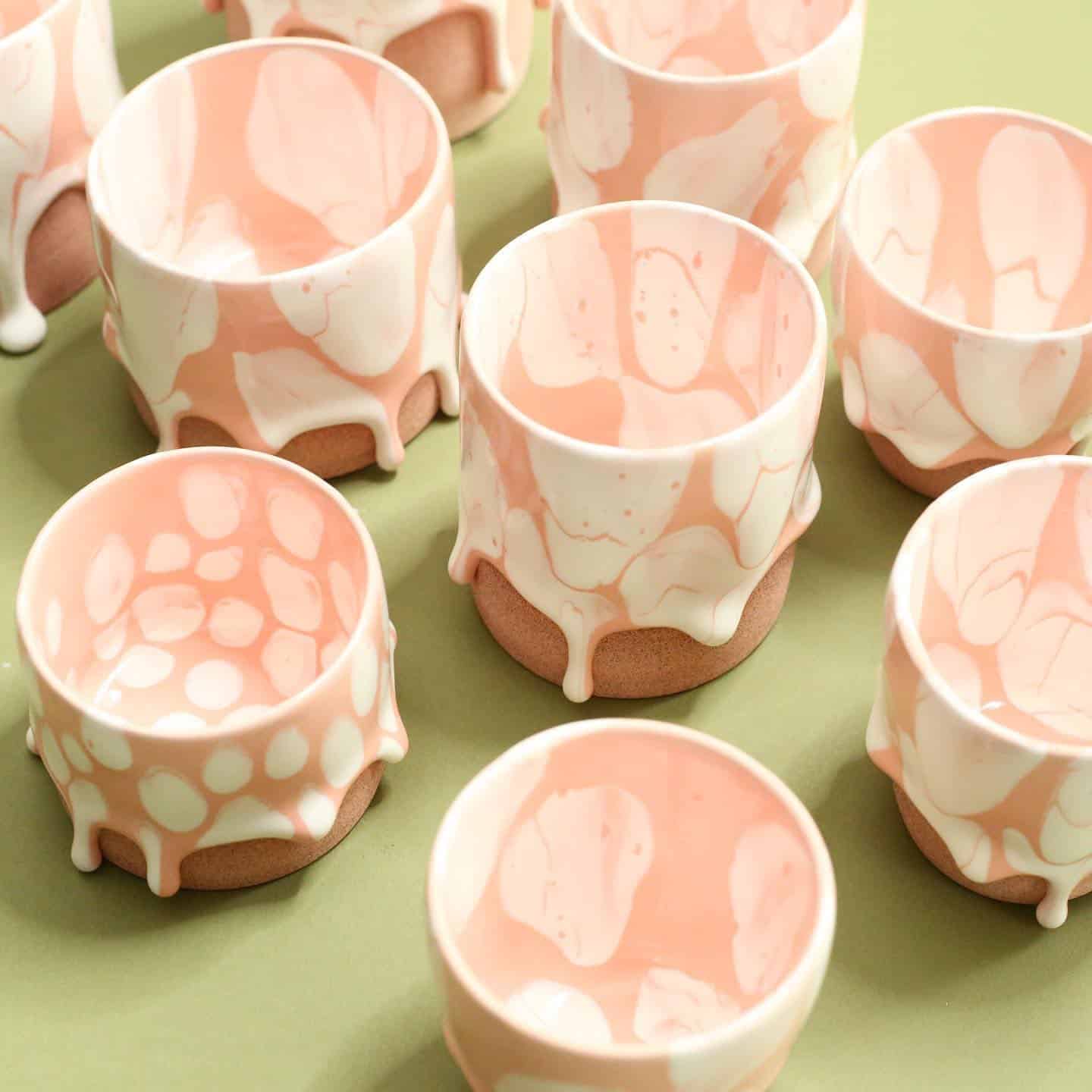 Brian Giniewski cerámica drippy pots