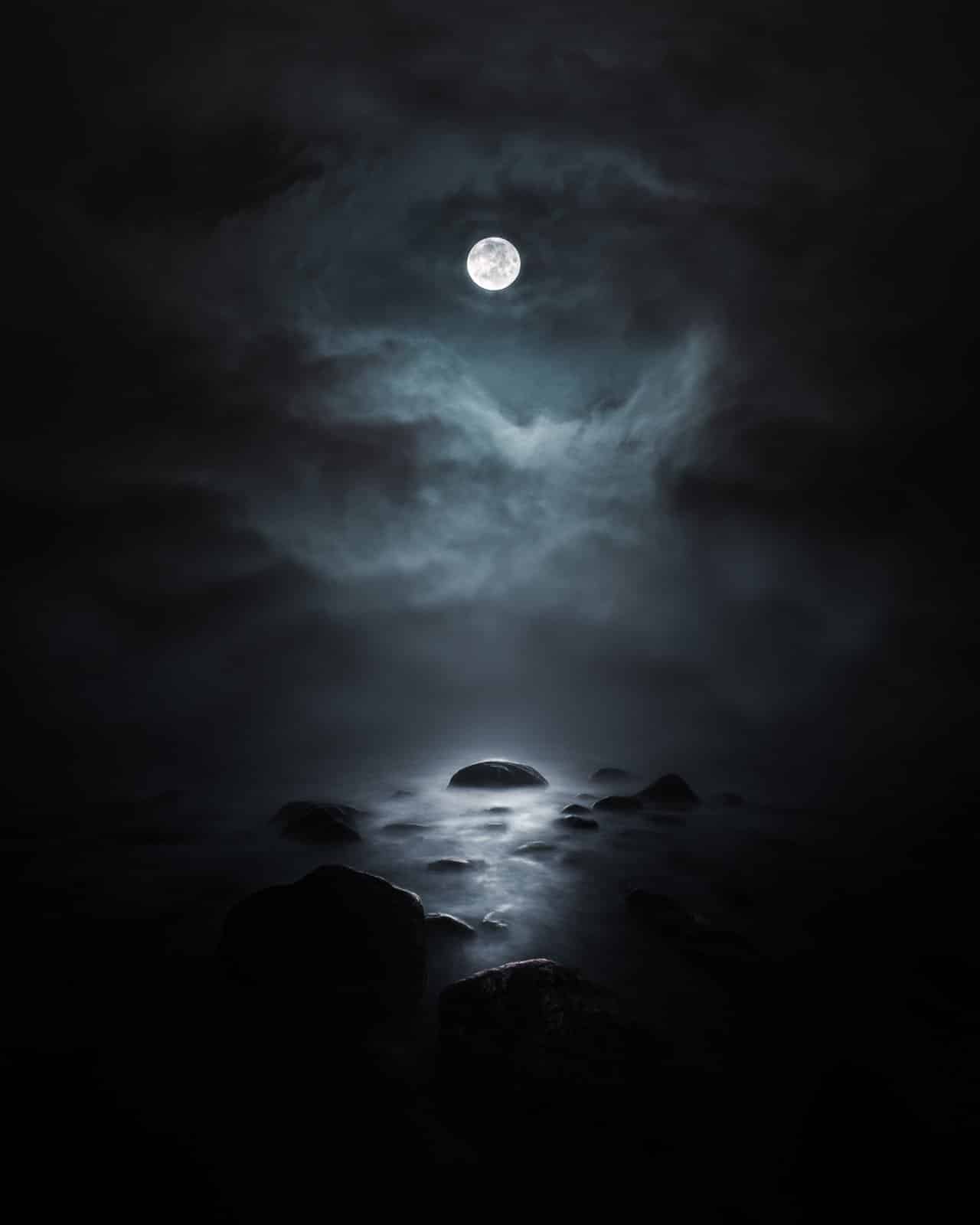 Mikko Lagerstedt fotografia de larga exposion moon