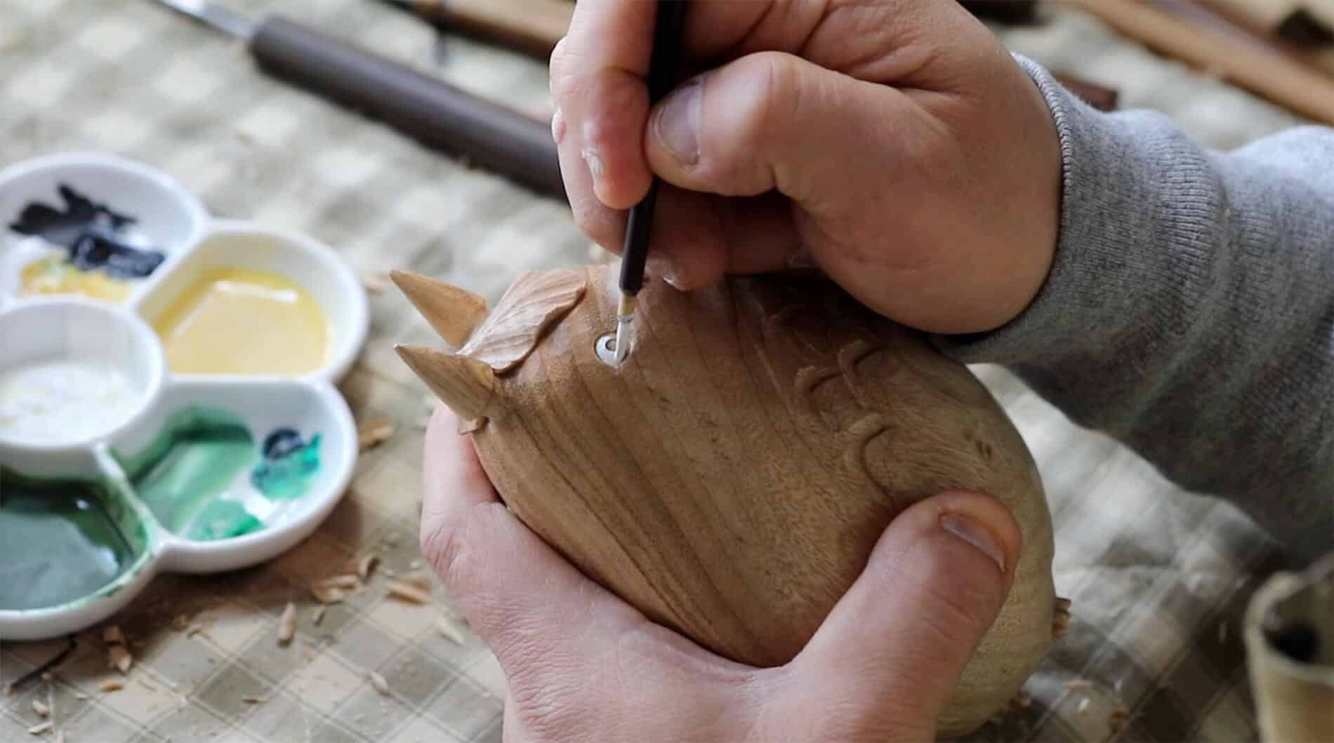 esculturas studio ghibli totoro