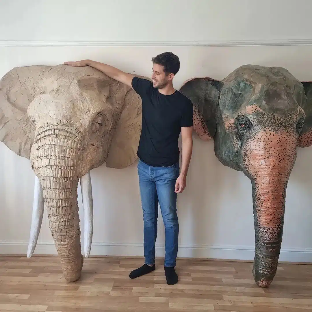 Josh Gluckstein animales escultoricos