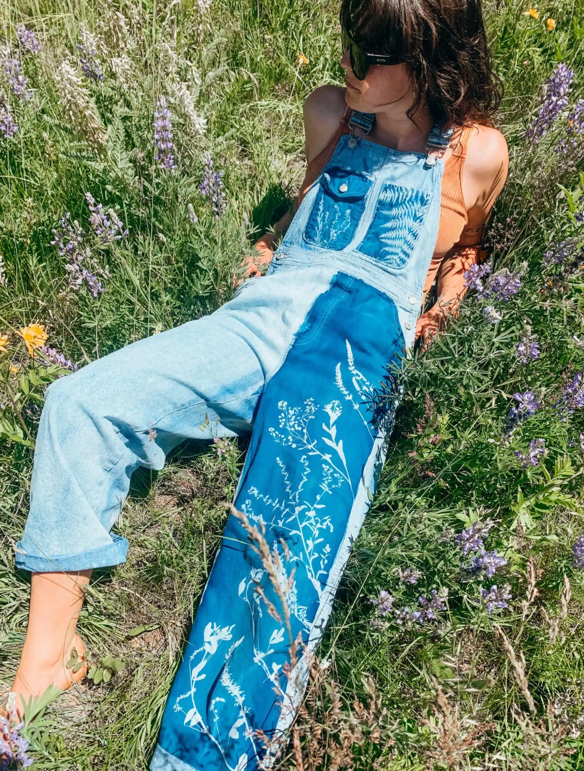 Kellie Swanso ropa cianotipos diseñadora de moda