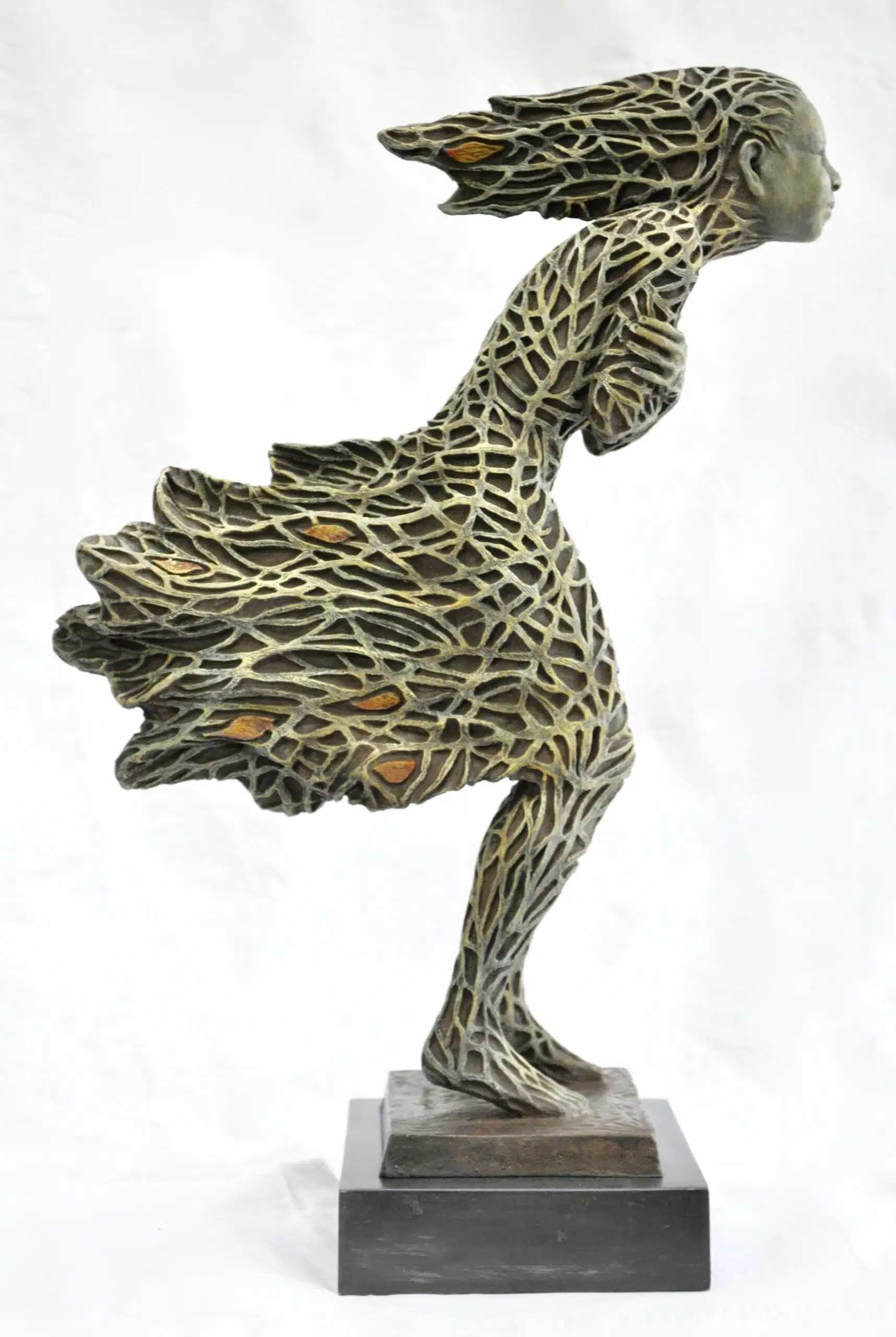 Jonathan Hateley esculturas de bronce viento