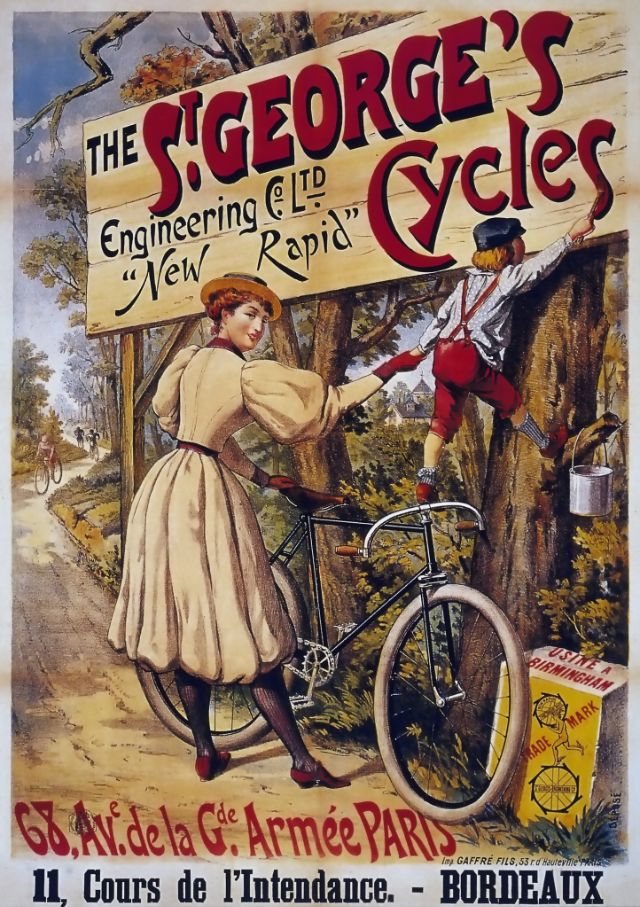 Bicicletas 'St. George's, 1890 