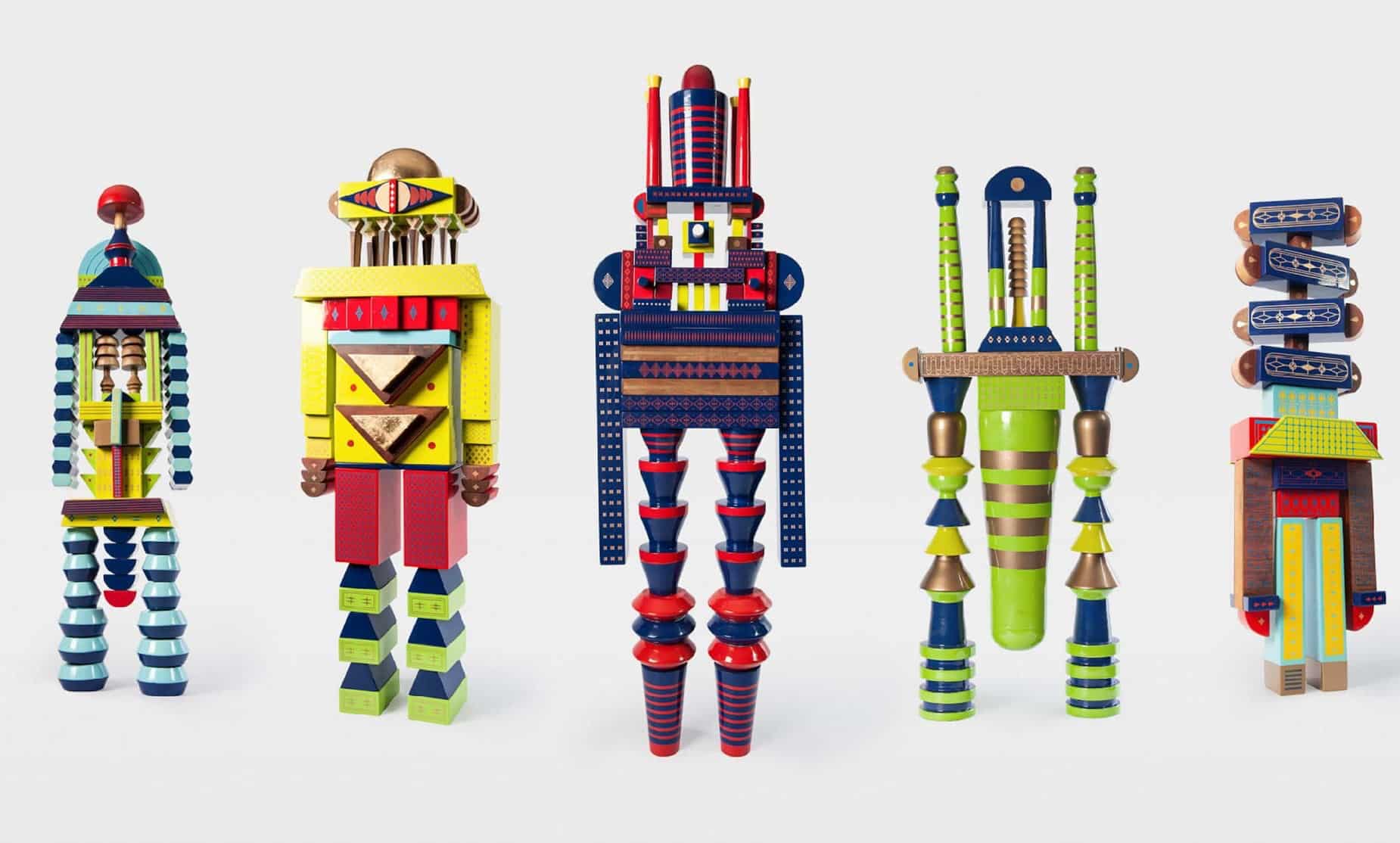Kumkum Fernando esculturas robots