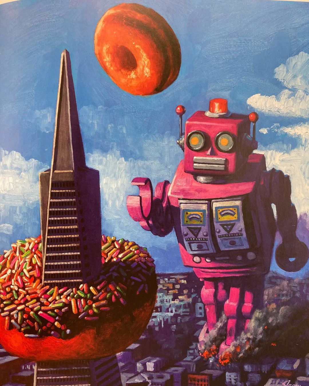 Mark Bryan robot donut