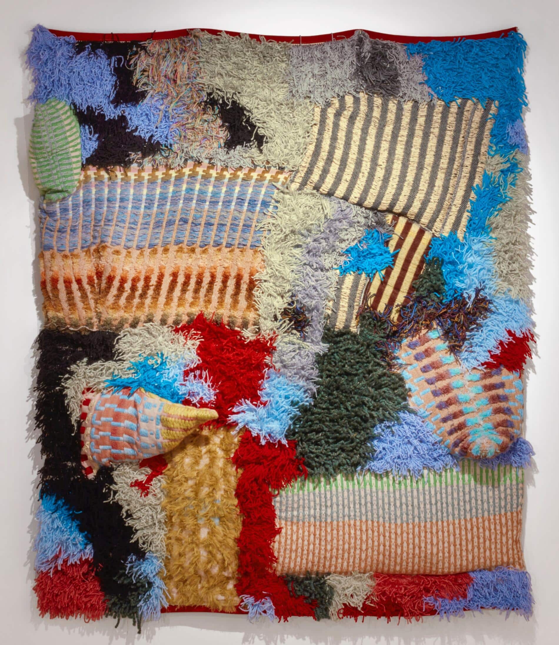 Sarah Zapata obra textil How often they move between the planets II