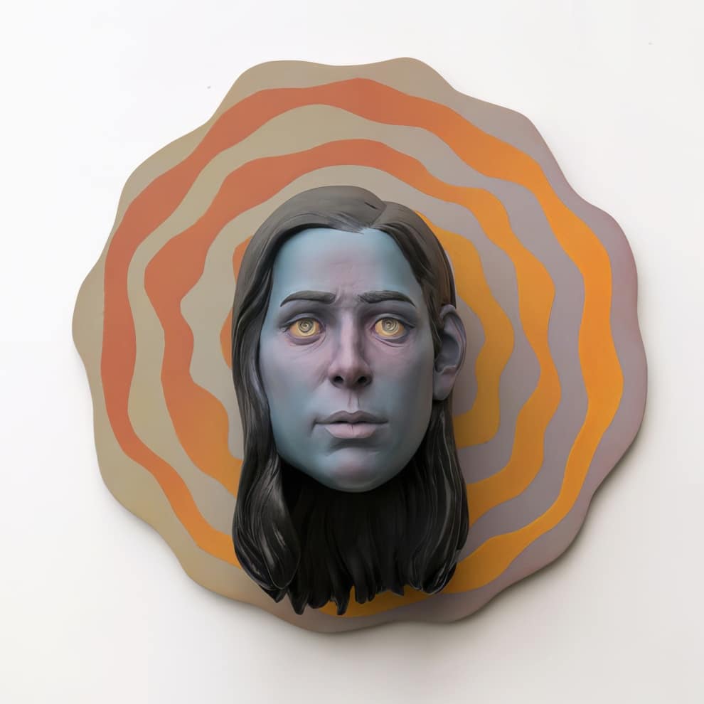 Troy Coulte escultura surreal figura hipnot