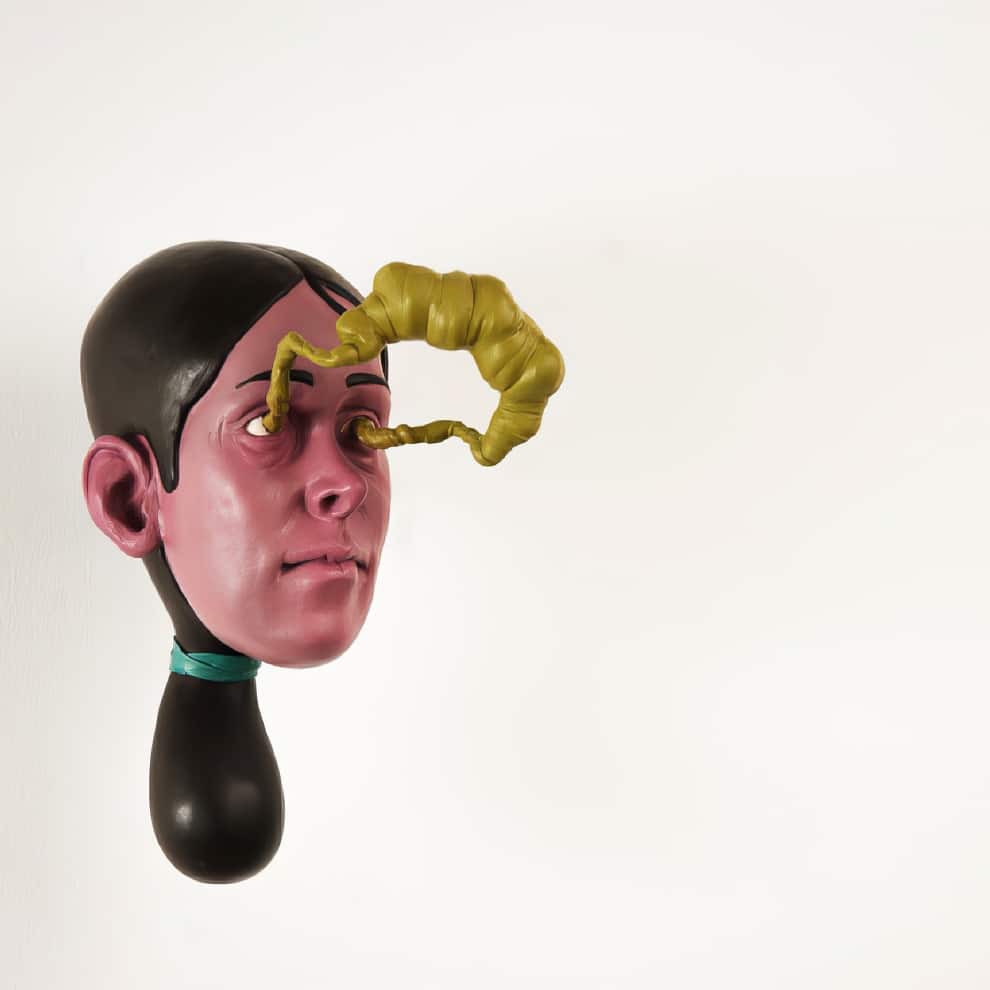 Troy Coulte escultura surreal figura tridimensional