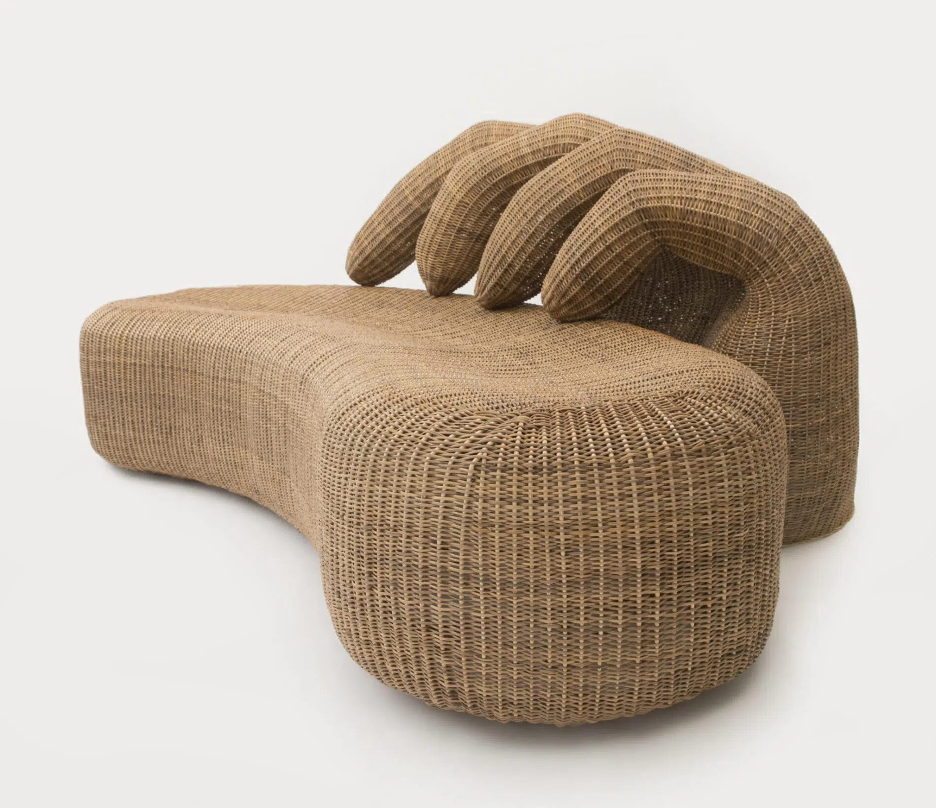Chris Wolston sillas de mimbre sofa