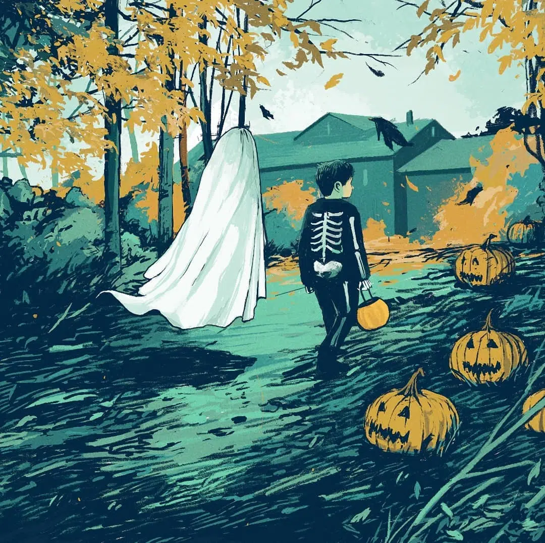 Lorenzo Conti ilustraciones halloween